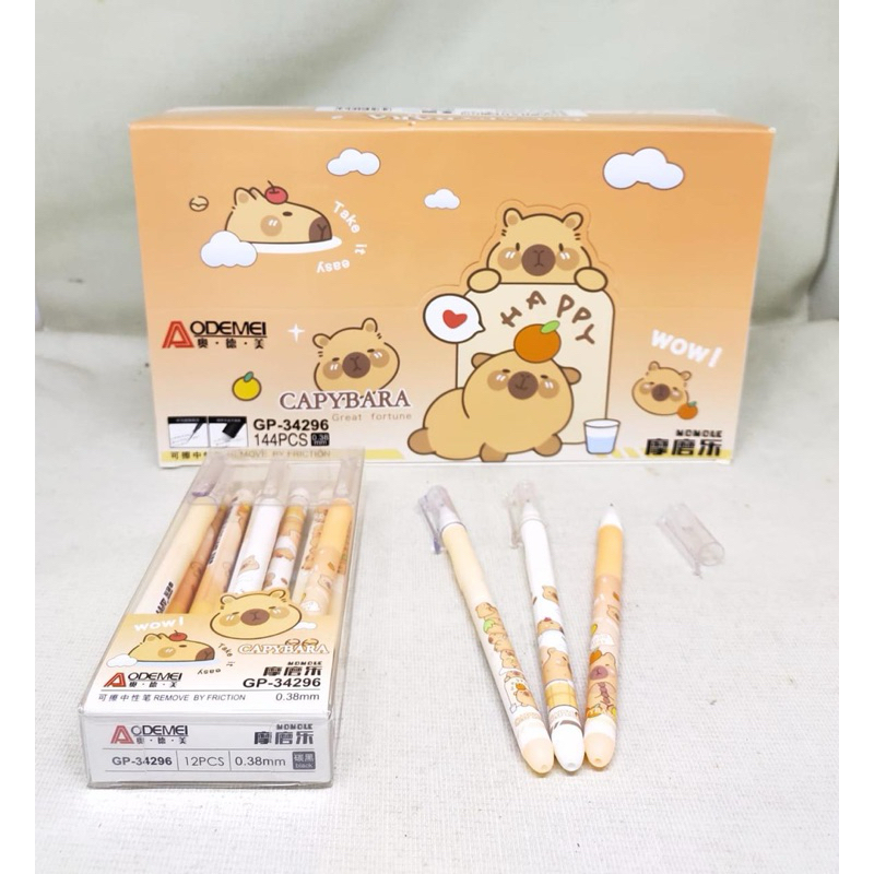 

[COD] 12pcs Pen Hapus Odemei Capybara / Loopy / Pesawat