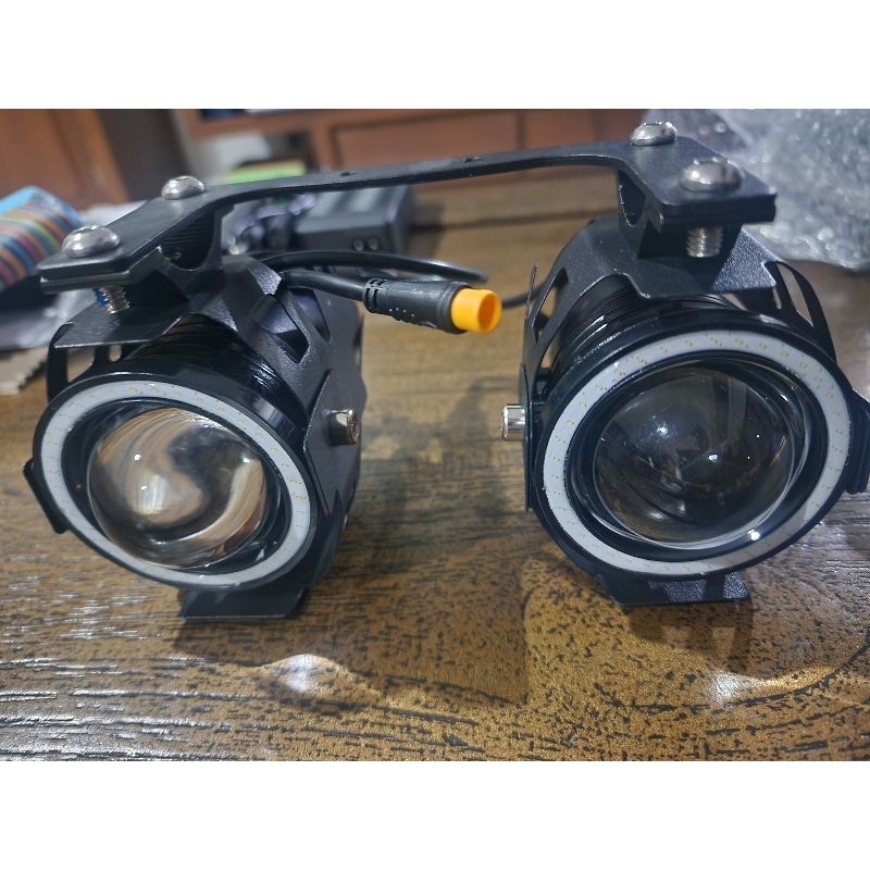 Head lamp double LED Skuter Listrik Maxwheel T8