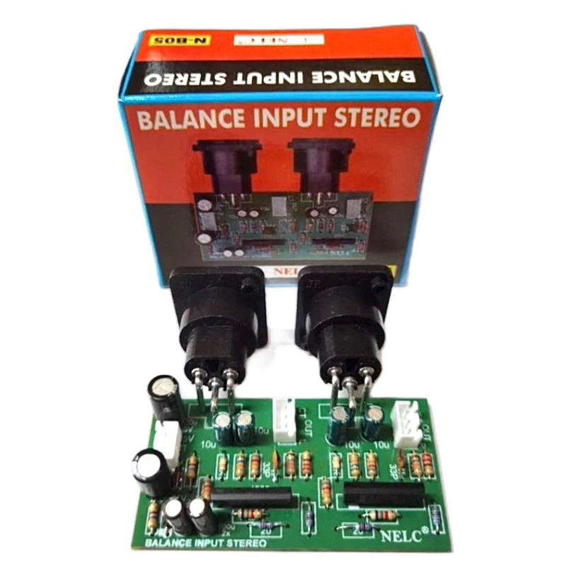 Kit Balance input stereo Nelc N-B05 | Kit Balance Input Stereo NELC NB05