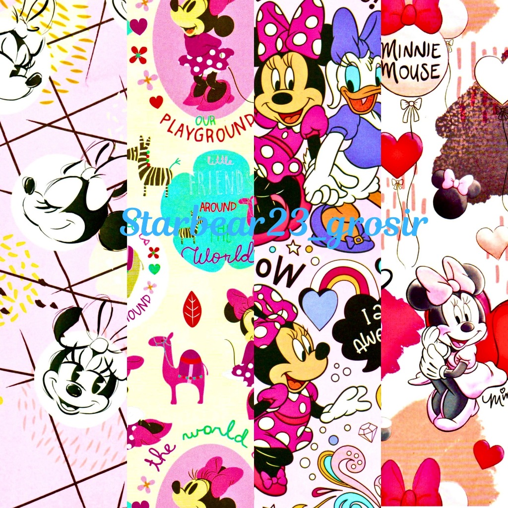 

Kertas kado Jumbo Minnie sketsa