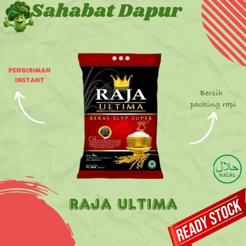 

Beras Raja ultima 5kg - Sembako sahabat Dapur Delivery