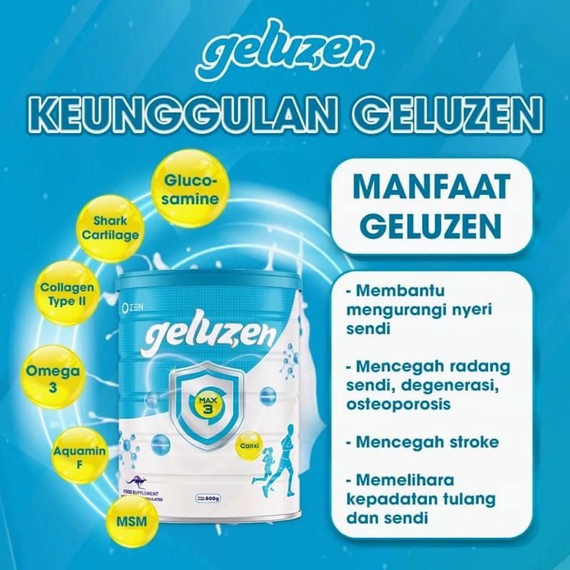 

Geluzen susu untuk kesehatan tulang dan persendian Original
