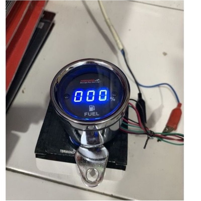 Amper Bensin Dgital LED Variasi Semua Motor / Takaran Bensin Variasi universal