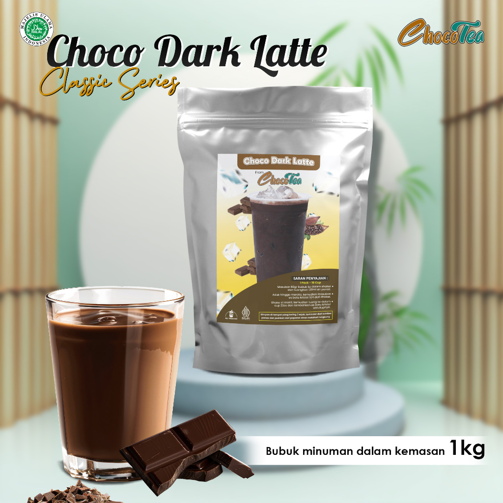 

BUBUK MINUMAN CHOCO DARK LATTE 1KG / SERBUK SEDUH ANEKA RASA / ICE SHAKE ES KEKINIAN / POWDER DARK CHOCOLATE COKELAT COKLAT TARO MATCHA COOKIES CREAM VIRAL BANYAK PILIHAN VARIAN KEMASAN 1 KG 1000GRAM 1000 GRAM ENAK NIKMAT CREAMY LEZAT SUPPLIER DISTRIBUTOR