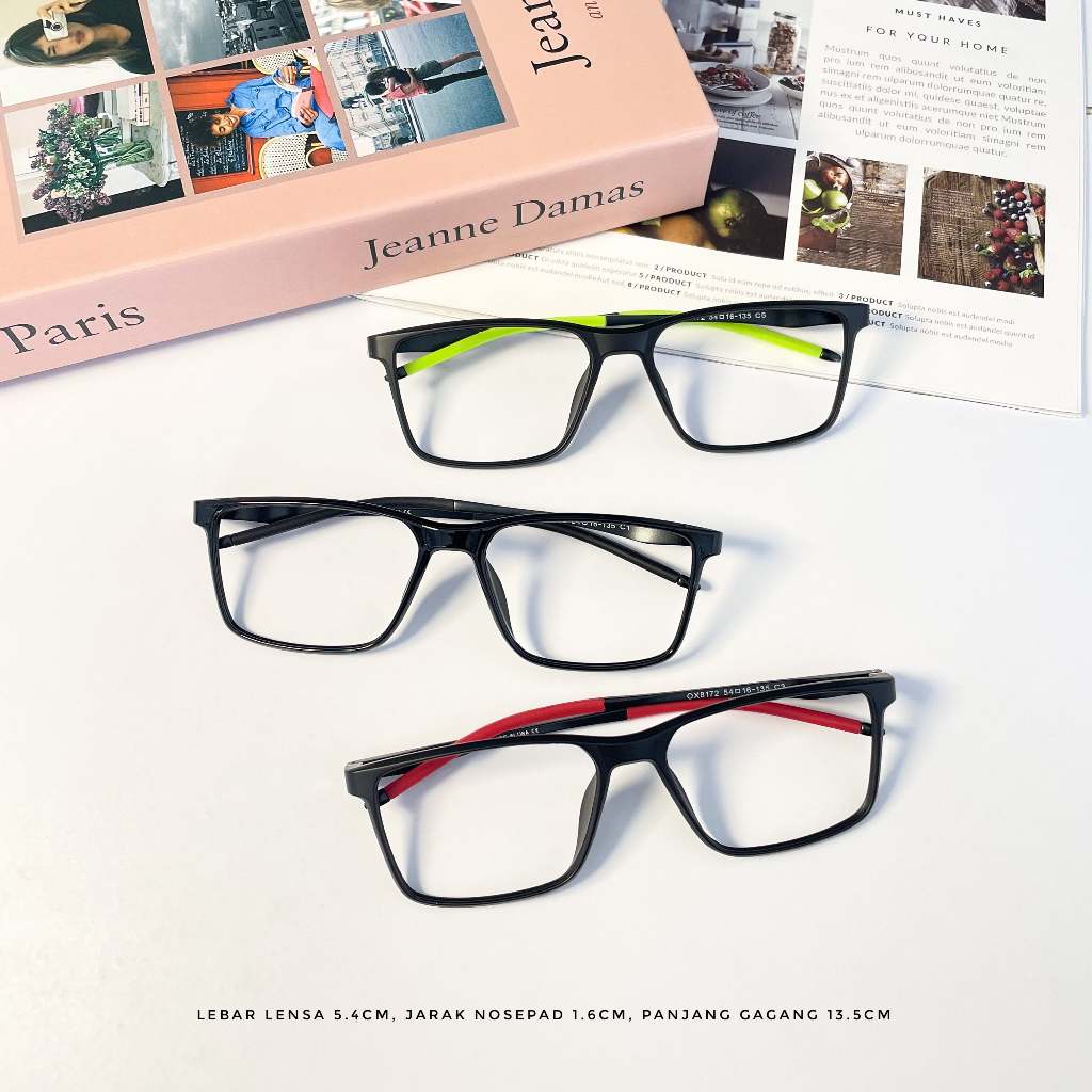 Kacamata Lensa Minus Cylinder "OAKLEY"