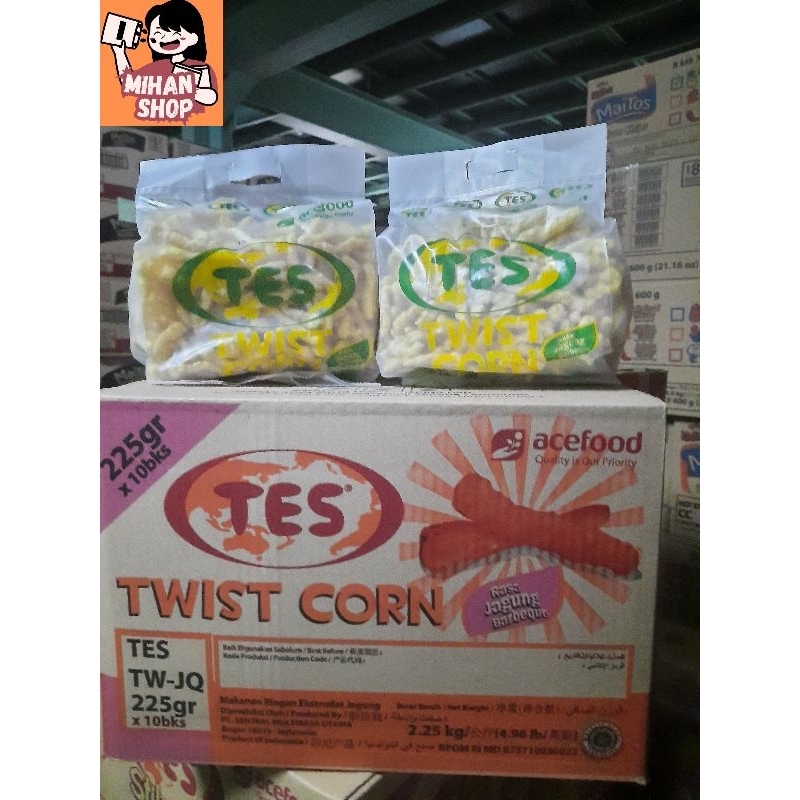 

TES TWIST CORN (225) JAGUNG BARBEQUE