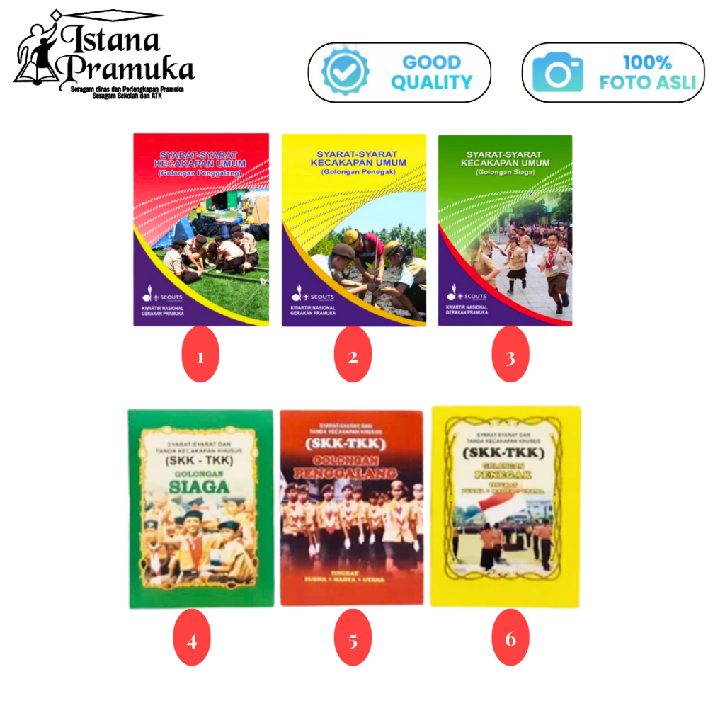 Buku Saku SKU dan SKK Pramuka - Istana Pramuka