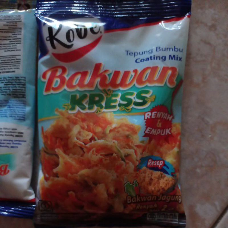 

Kobe Tepung Bumbu Bakwan Kress (Renyah dan Empuk) 70gr