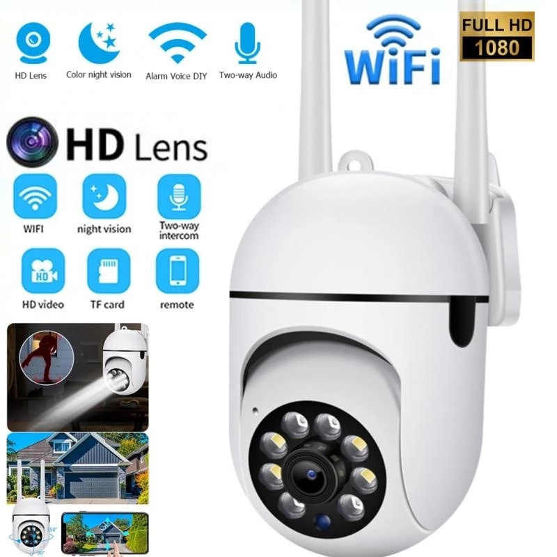 WiFi IP Camera Night Vision 2.4G Dual-band Video Surveillance Security Camera Outdoor CCTV Motion Detection Homesecurity Monitor