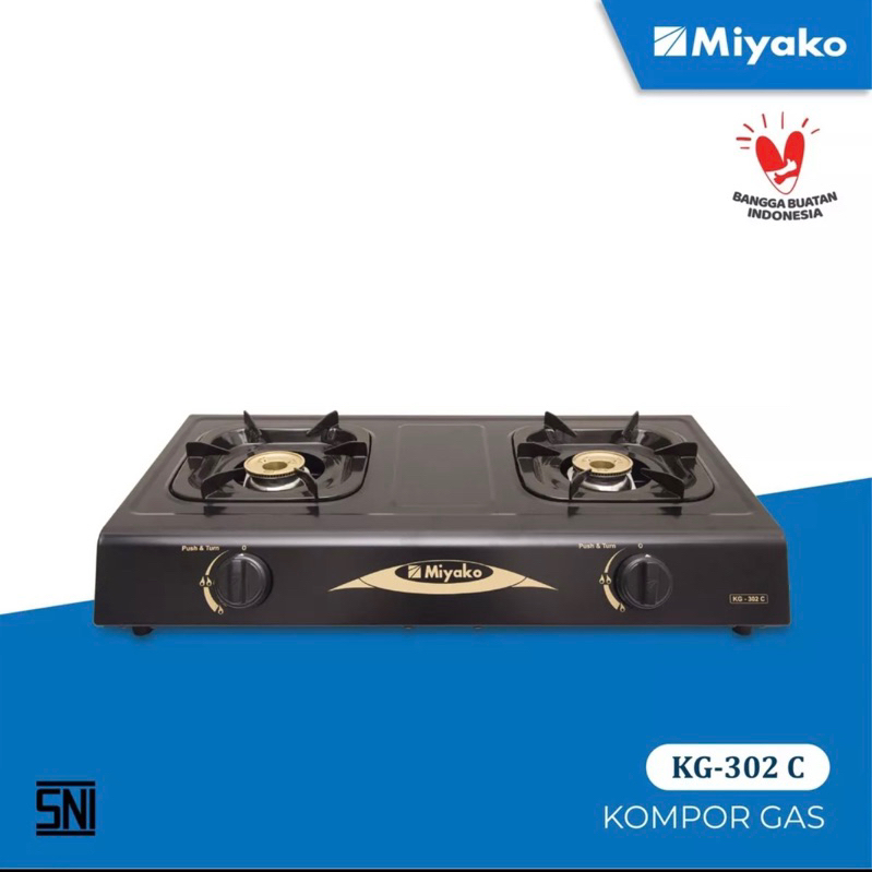 kompor gas miyako 302c