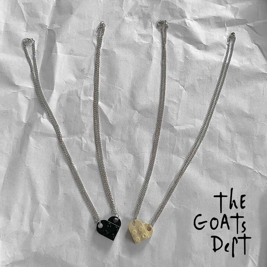 The Goats Dept - Le Go Couple Love Necklace Original / tgd901 kalung pasangan pacar couple satuan mo