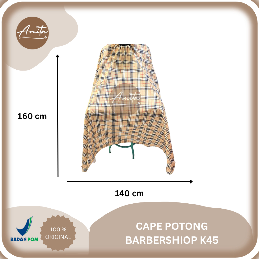 CAPE POTONG / APPRON BARBERSHOP