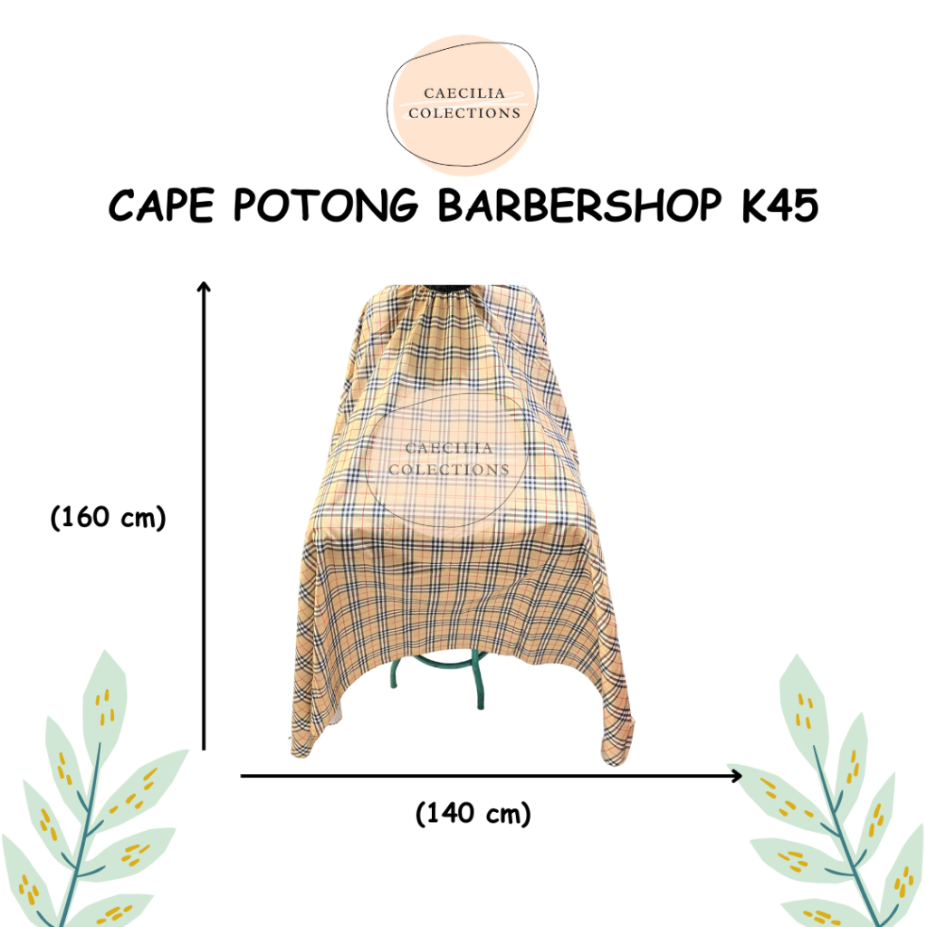 CC CAPE POTONG / APPRON BARBERSHOP