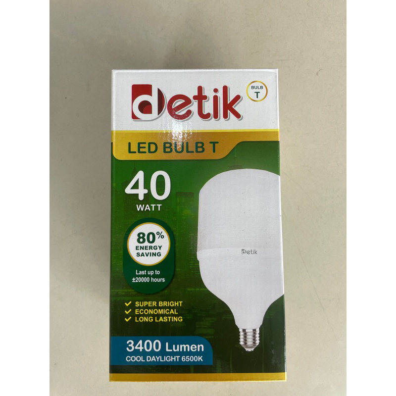 bohlam lampu LED DETIK 40watt SNI / bola Lampu 40watt