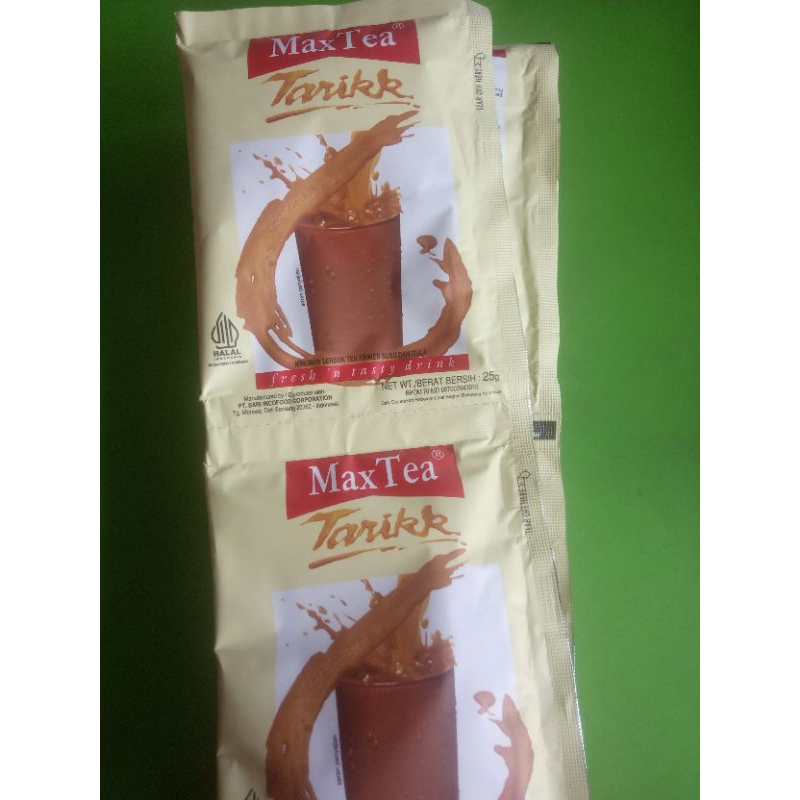 

Max Tea Tarik 1Renteng Isi 10Bungkus