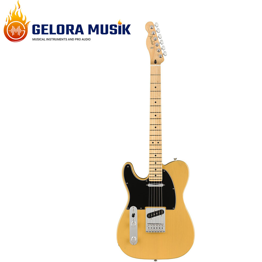 Gitar Elektrik Fender Player Telecaster Left-Handed, Maple FB, Butterscotch Blonde