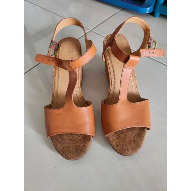 Sepatu Wanita Wedges Hush Puppies Original Preloved