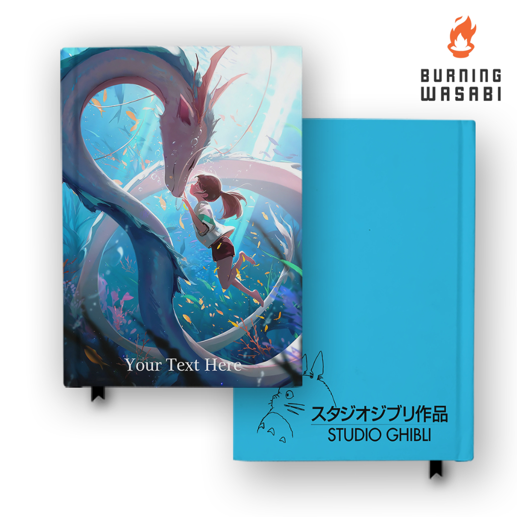 

Notebook Buku Game Spirited Away 4 Haku Chihiro Game Anime Manga Hardcover Custom DIary Jurnal Agenda A5 A6