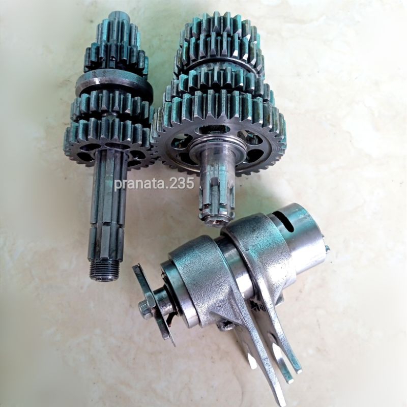 ORIGINAL Set Gigi Rasio Honda Win 100 Asli Copotan Motor JAPAN Ratio Gearbox Gigi 1 2 3 4 GF 6 GF6 T
