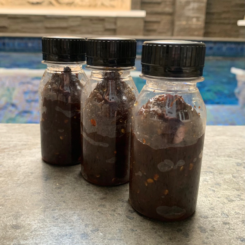 

SAMBAL KEMPLANG KERUPUK SAMBAL KHAS PALEMBANG SAMBAL TERASI SAMBAL KERUPUK PANGGANG 100ML