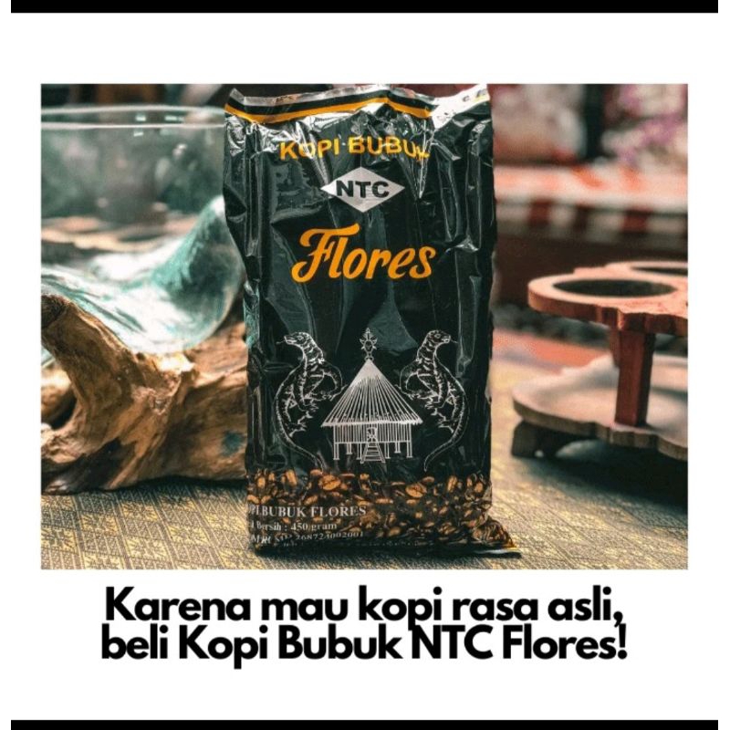 

KOPI NTC FLORES 450G,