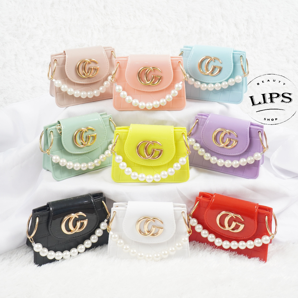 TAS JELLY WANITA RING G & C FASHION SLEMPANG I TAS SLEMPANG