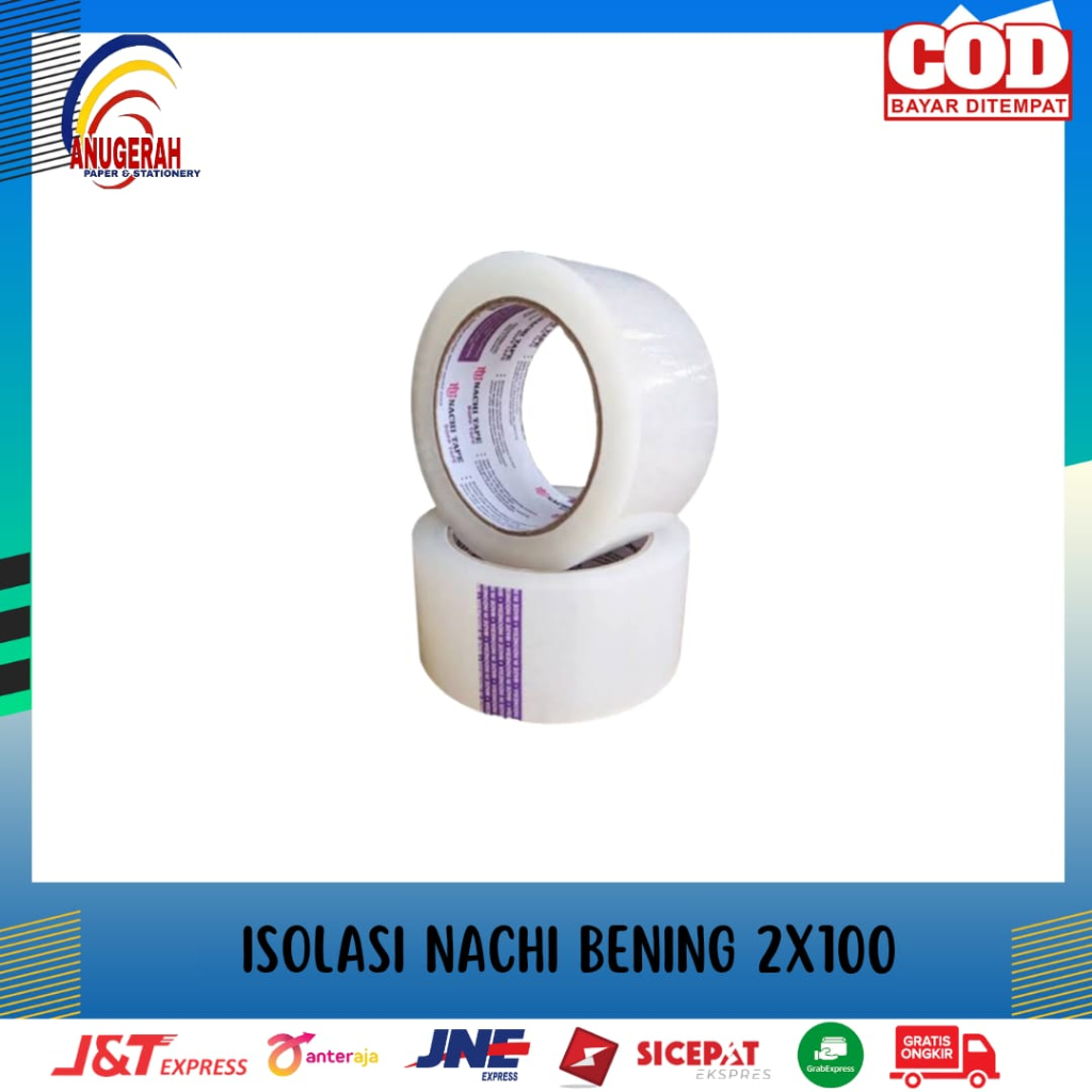 

ISOLASI NACHI BENING 2X100 (PCS)