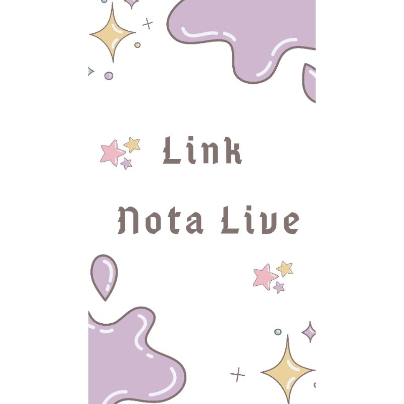 

Link nota LIVE 20.000 sd 50.000