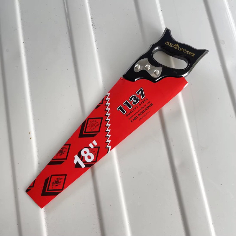 Gergaji kayu cap mata merah germany original tangan gergaji manual siap pakai 18 dan 20 inch