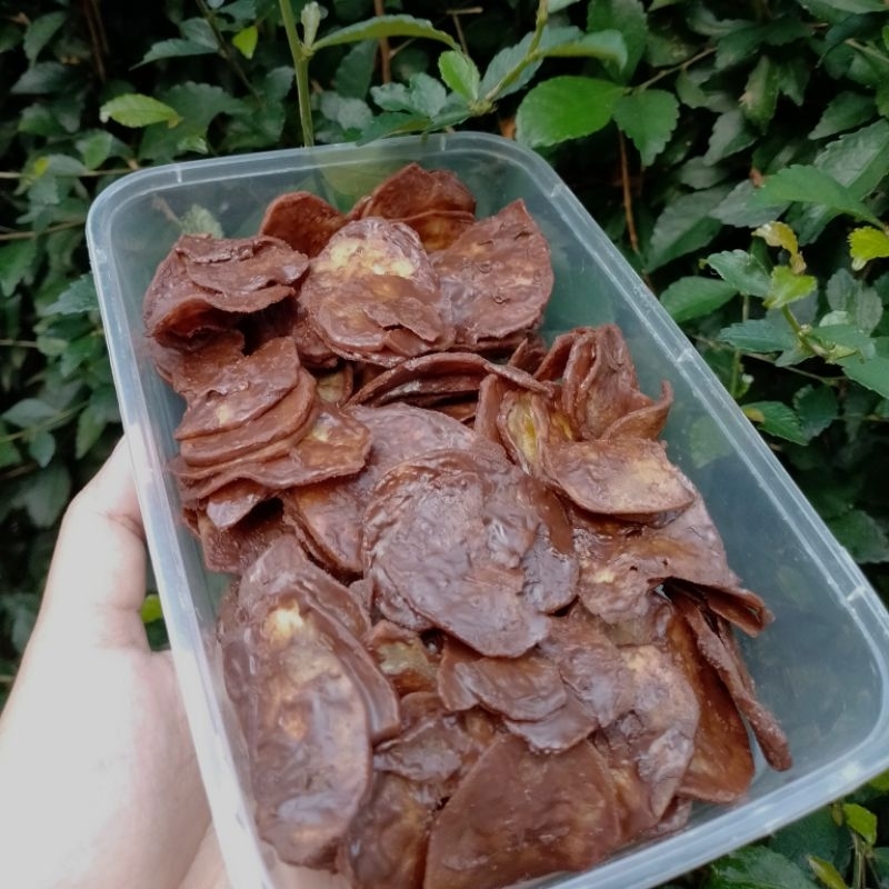 

kripik pisang coklat