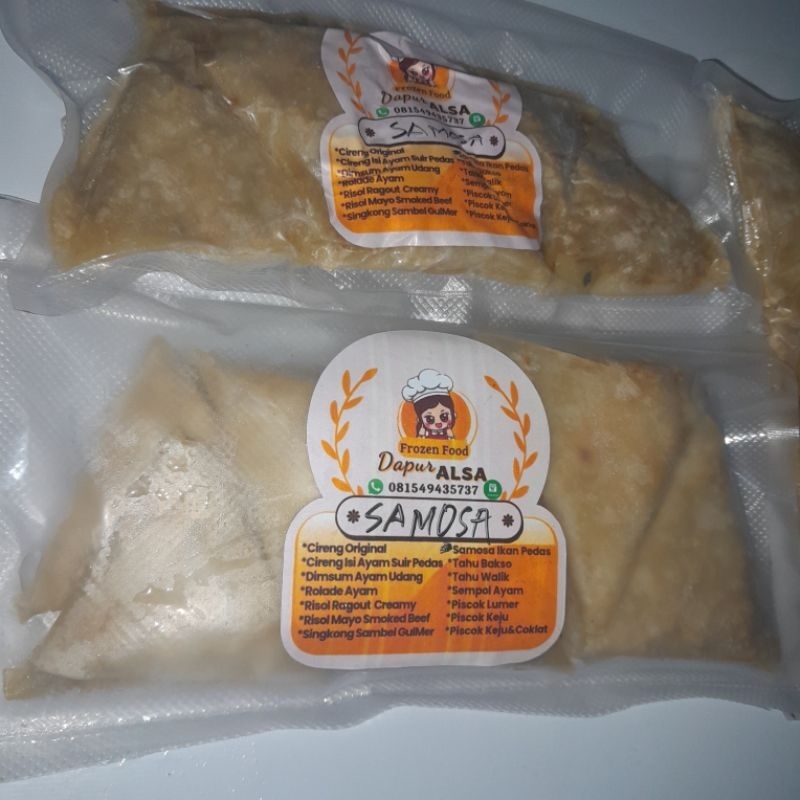 

Samosa/Sambusa ikan pedas