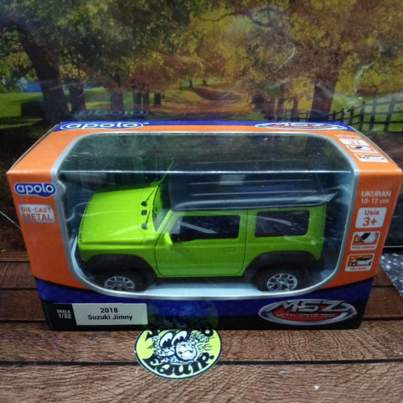 Diecast apolo 2018 suzuki jimny