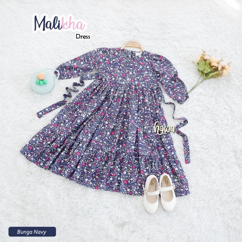Gamis Anak Gamis Flora Malika Ori By Hawa Kids