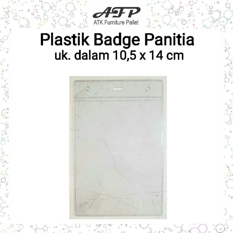 Plastik Badge Panitia Name Tag Id Card