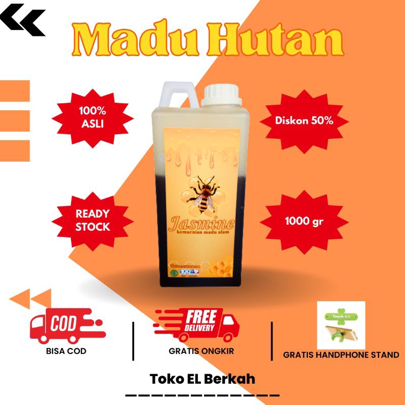 

MADU ASLI MADU MURNI MADU HUTAN ASLI ISI 1 KG LABEL