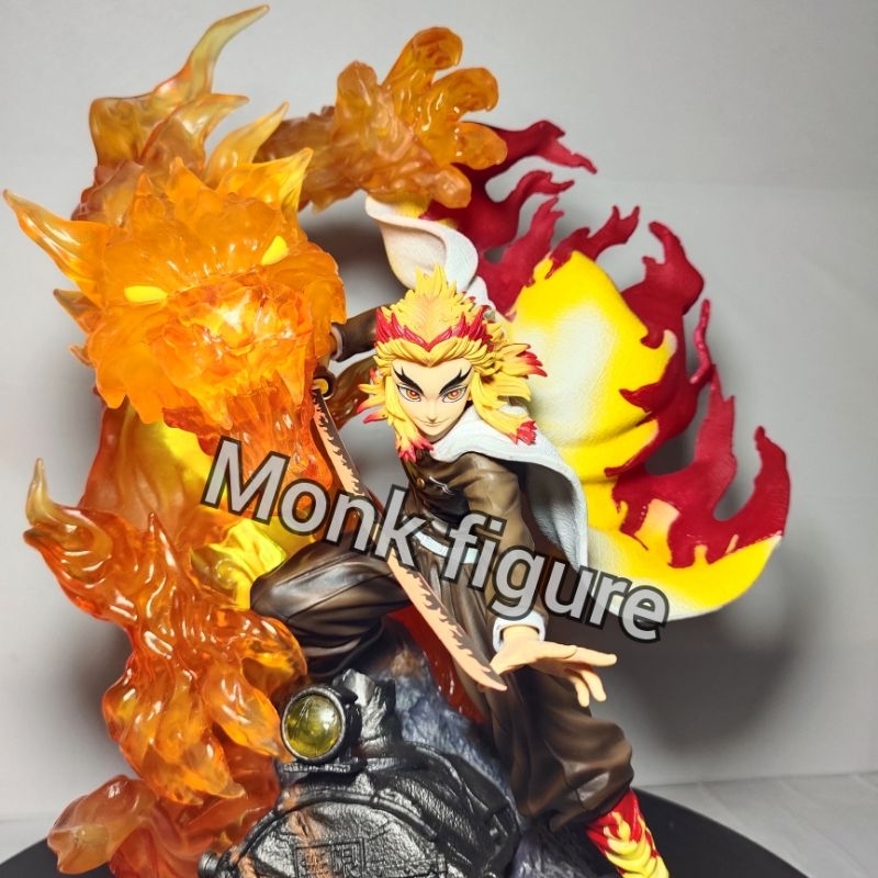 Statue Demon Slayer Rengoku Kyoujurou TNT Studio With Led Recast GK