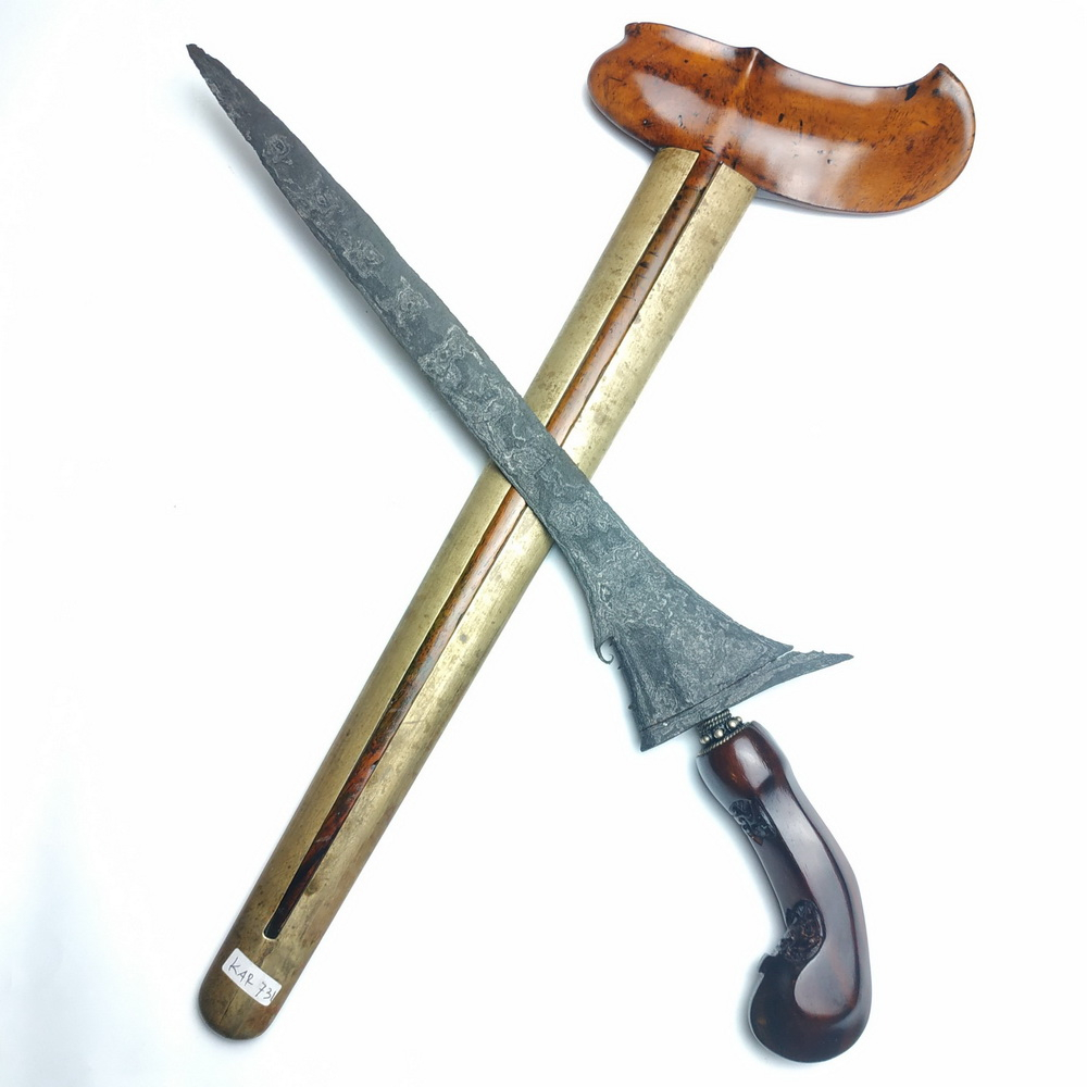 Keris Mahesa Teki Pamor Wos Wutah Sepuh