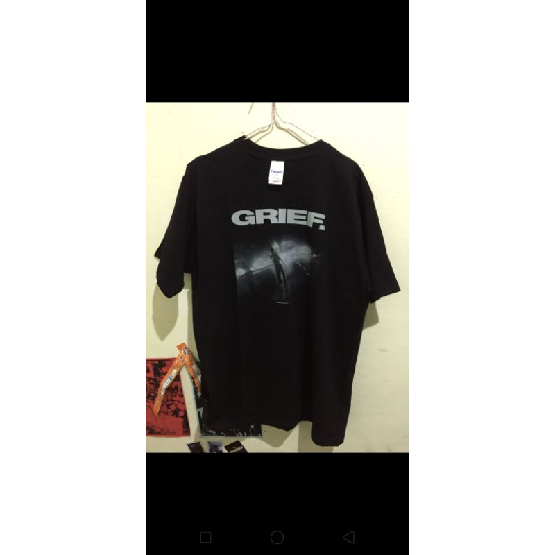 kaos band/grief/maternal/hitam/remaja