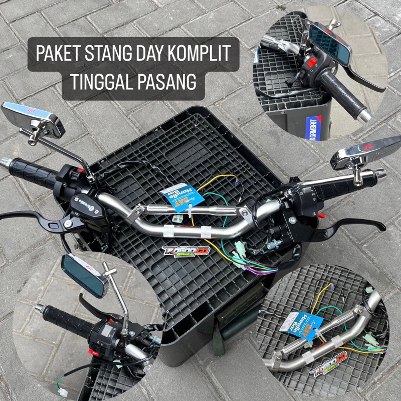 PAKET STANG DAY SET HOLDER STANG STIR DAY SET HOLDER KSR VIXION PAKET STANG DAYTONA STANG DAY SET HO