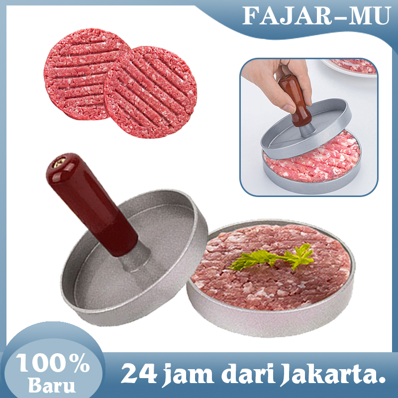 Cetakan Burger Patty Cetakan Daging Beef Cetakan Press Daging Hamburger Alat Cetak Daging Burger