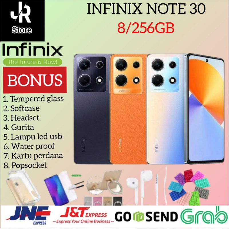 INFINIX NOTE 30 NFC RAM 8GB 256GB GARANSI RESMI INFINIX