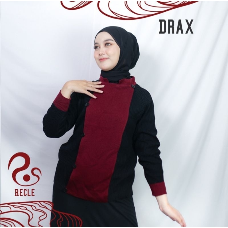 Recle Sweater / Baju Rajut / Outer Rajut / Knit Wear Premium Drax