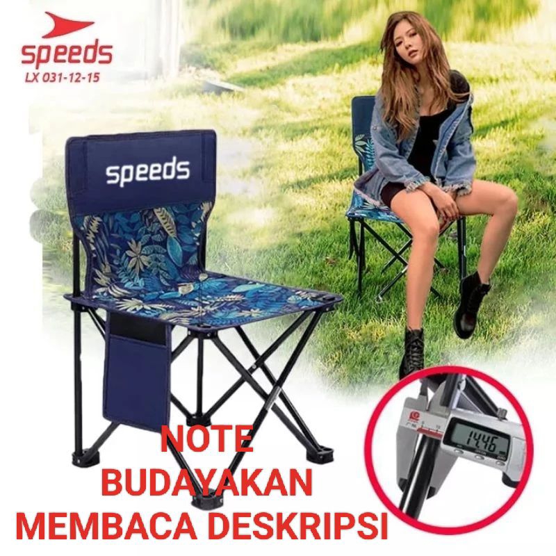 Speeds Pxton Speeds Kursi Lipat Outdoor  Kursi Lipat Camping Portabel