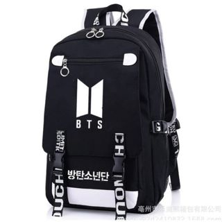 Tas Ransel Anak Sekolah SD BTS BT21 Murah Perempuan Backpack K-POP