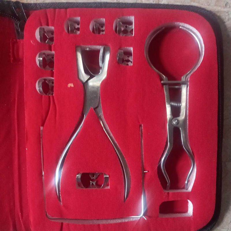 Dental Rubber Dam Kita / Rubber Dam Set / Frame  Rubber  Dam  Clamp / Dental rubber dam kit Bahan St
