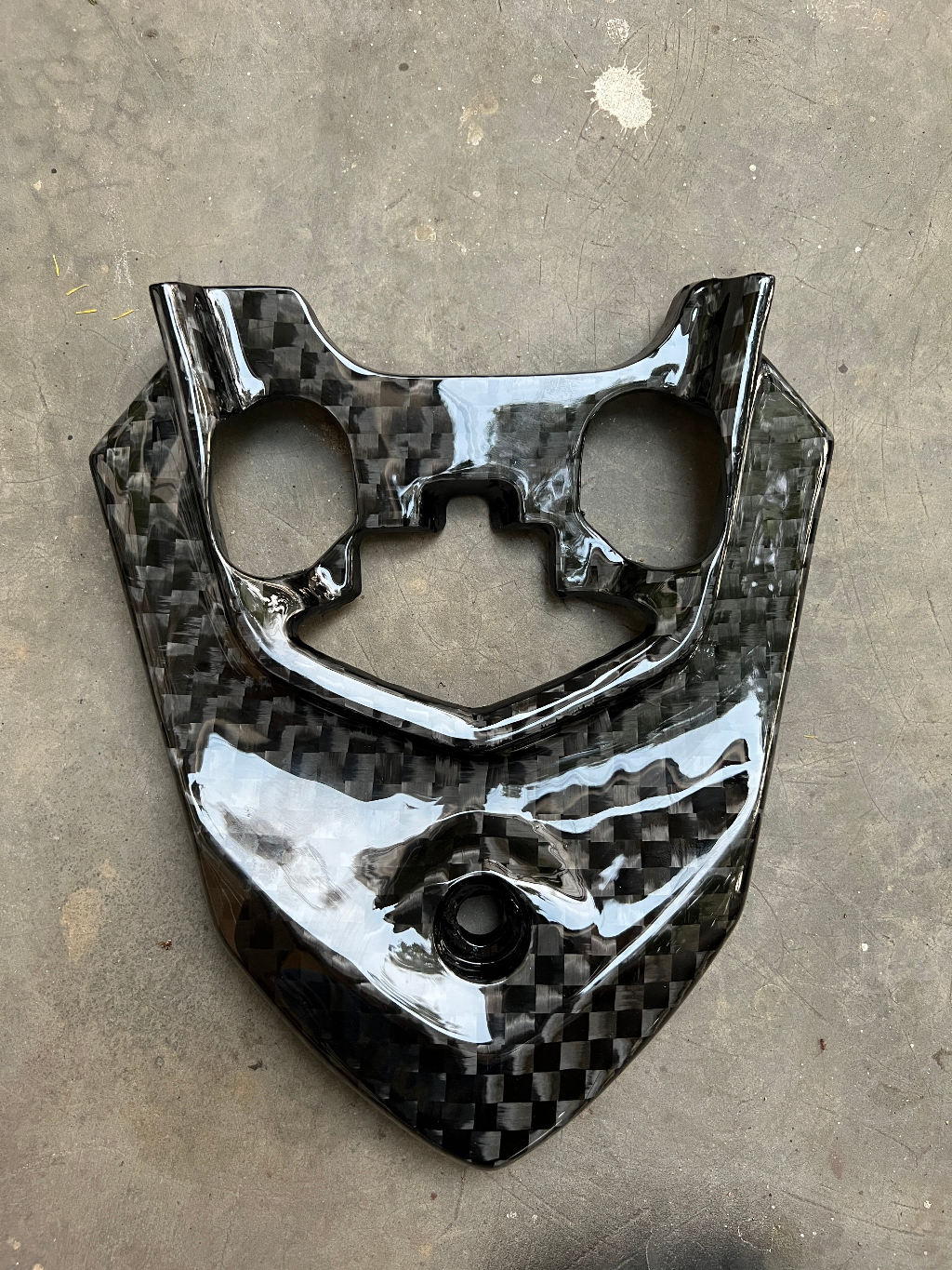 COVER TAIL DUCKTAIL VARIO 125 Old Bohlam Carbon Kevlar