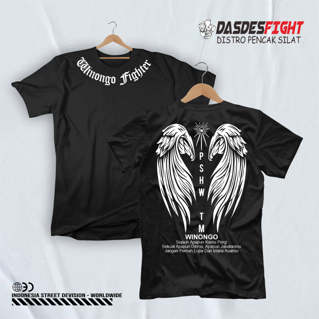 KAOS PSHW SH WINONGO SAYAP DESIGN SAYAP TAPI BUKAN SAYAP MALAIKAT YA KAK