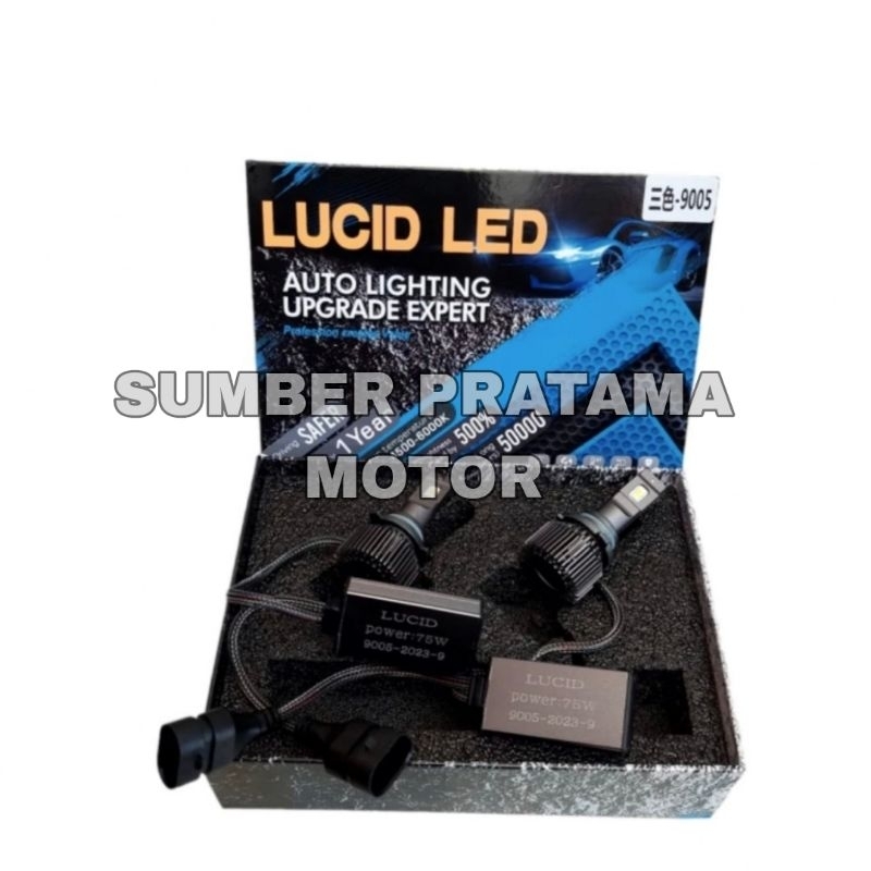 Lampu LED Lucid HB3 / 9005 lampu depan mobil headlamp Lucid Led 9005