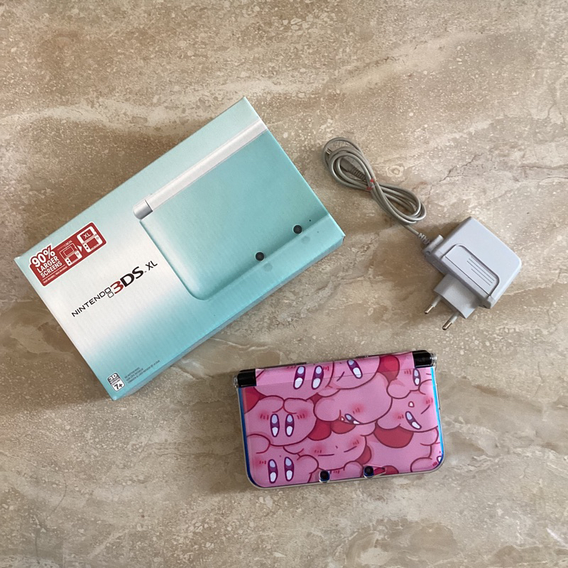 ( NEGO & FULLSET with box ) NINTENDO 3DS XL LL CFW second FULL GAME NEW not 2DS NDS 128