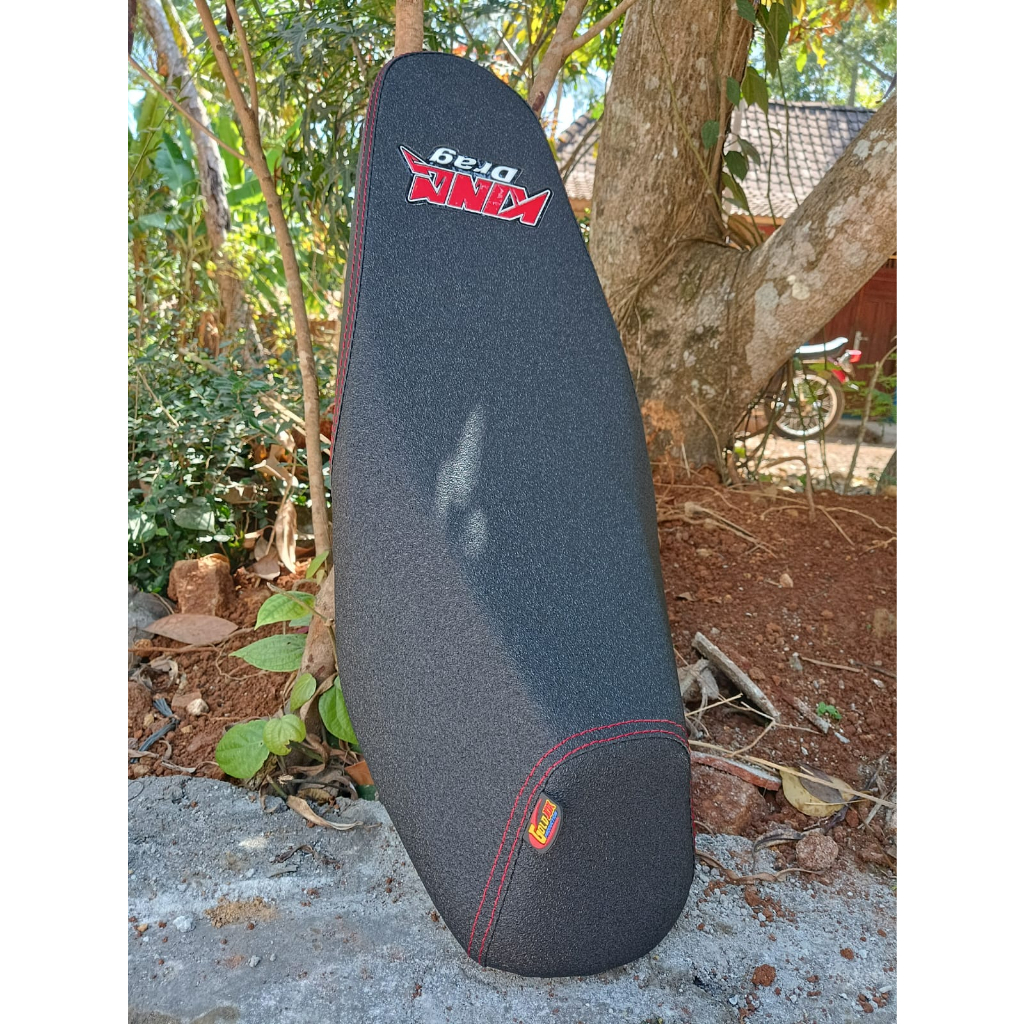 Jok Motor Road race Mx King Kulit kasar - Jok Motor Mx King Road race Bahan Kulit Amplas variasi kin